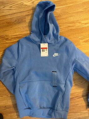 Nike kids Blue Pullover Hoodie